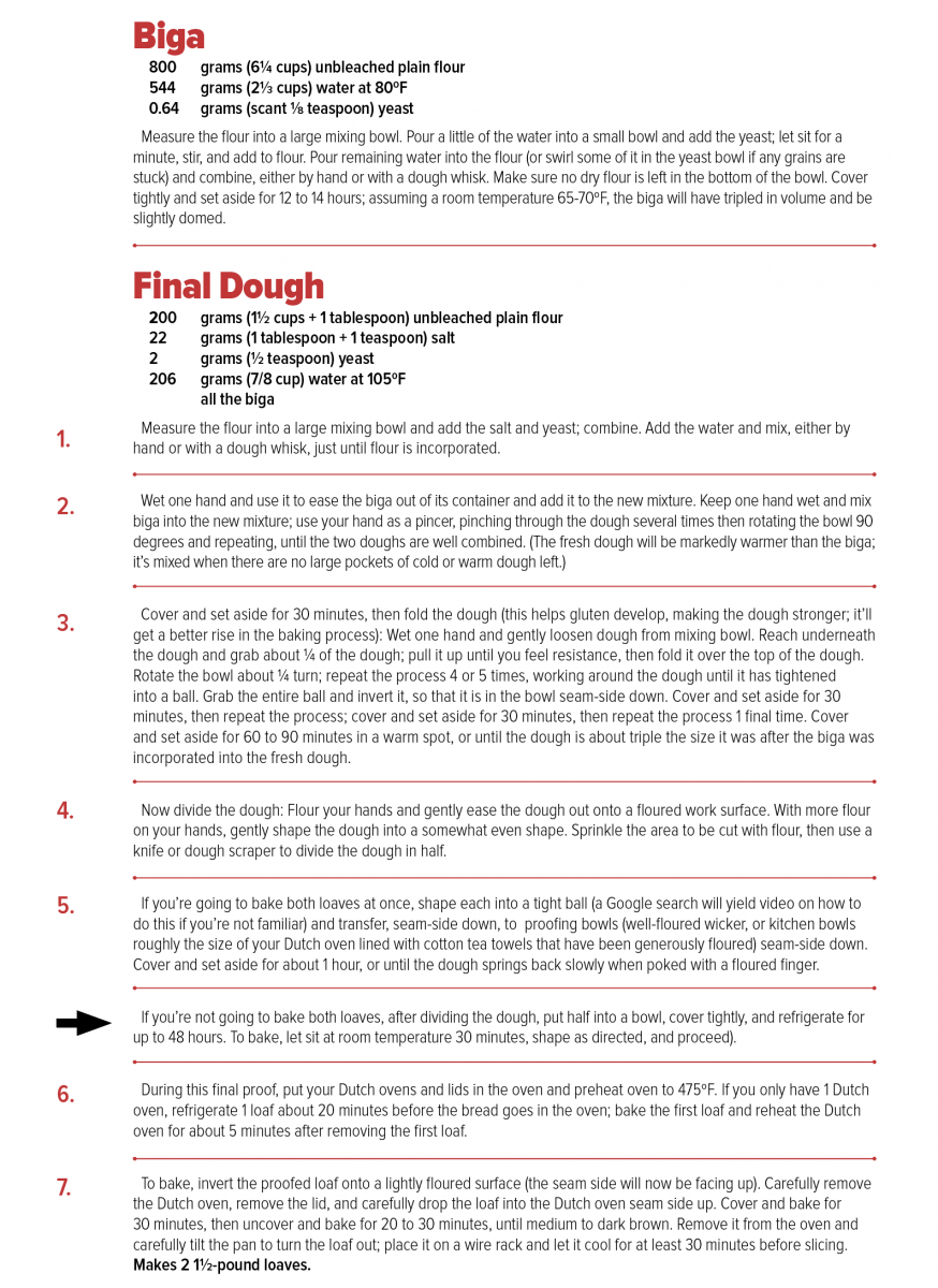 Italian Bread Recipe